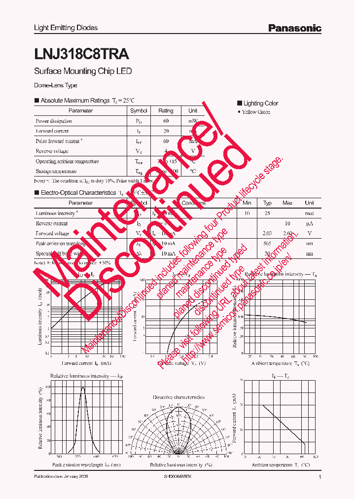 LNJ318C8TRA_8459591.PDF Datasheet