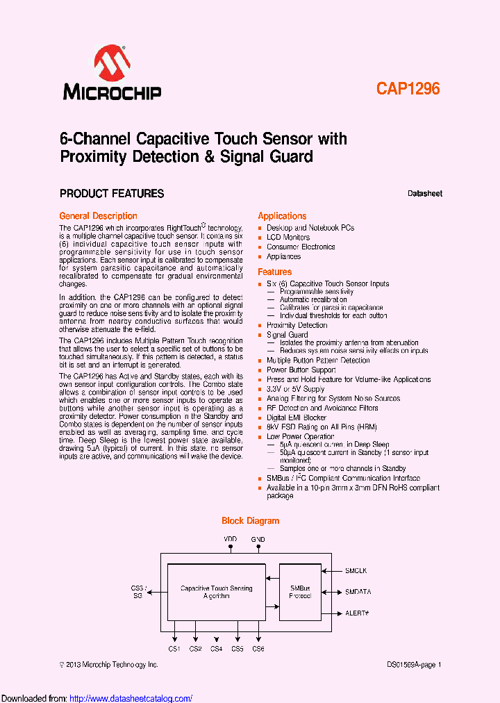 CAP1296-1-AIA-TR_8461484.PDF Datasheet