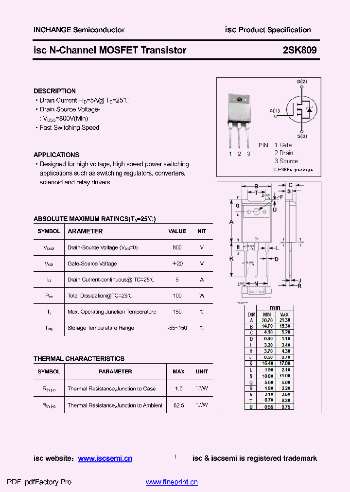 2SK809_8462698.PDF Datasheet