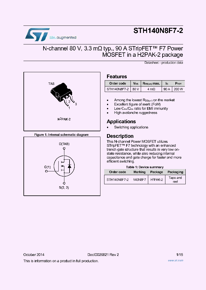 STH140N8F7-2_8463172.PDF Datasheet