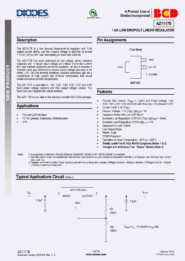 AZ1117EH-50TRG1_8464040.PDF Datasheet