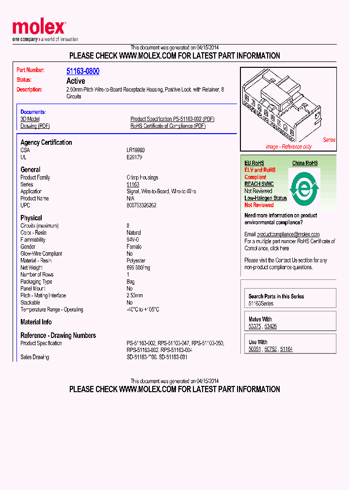 51163-0800_8464982.PDF Datasheet