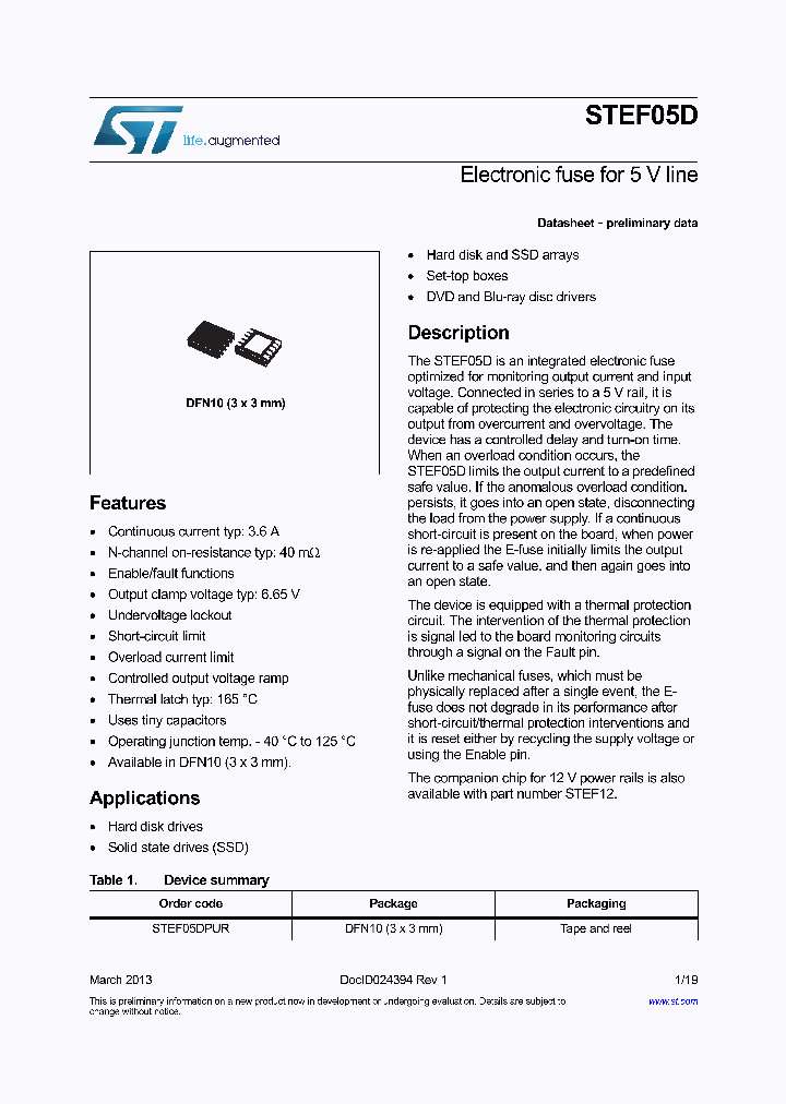 STEF05D_8466307.PDF Datasheet