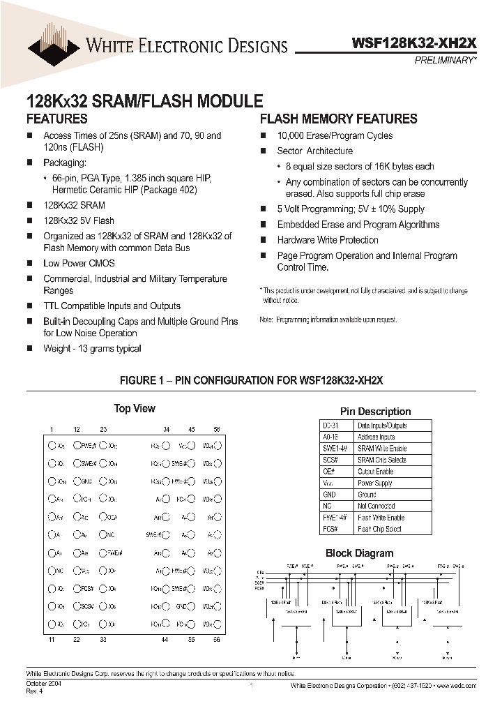 WSF128K32-27H2M_8467899.PDF Datasheet