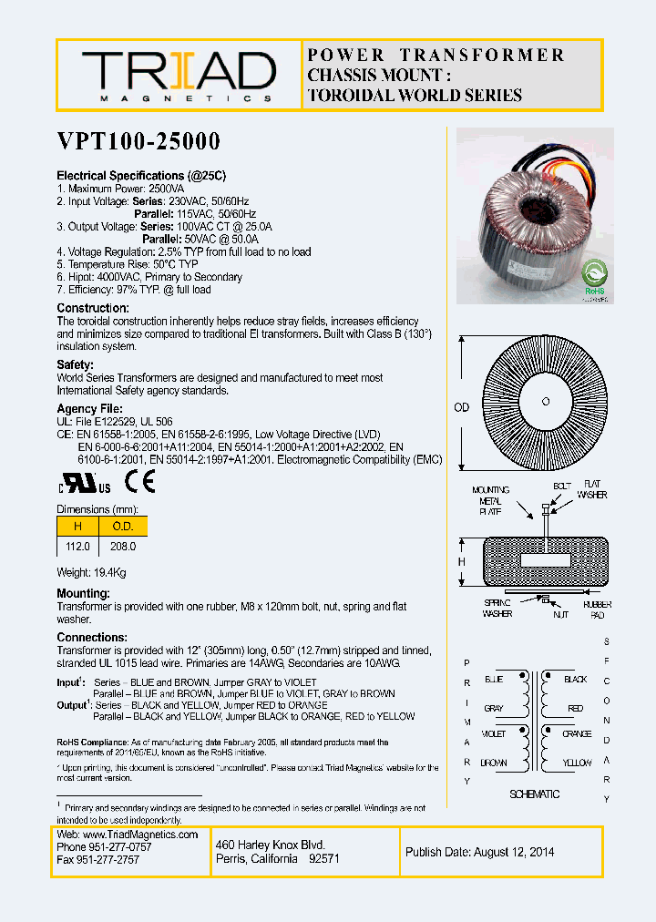 VPT100-25000_8469388.PDF Datasheet