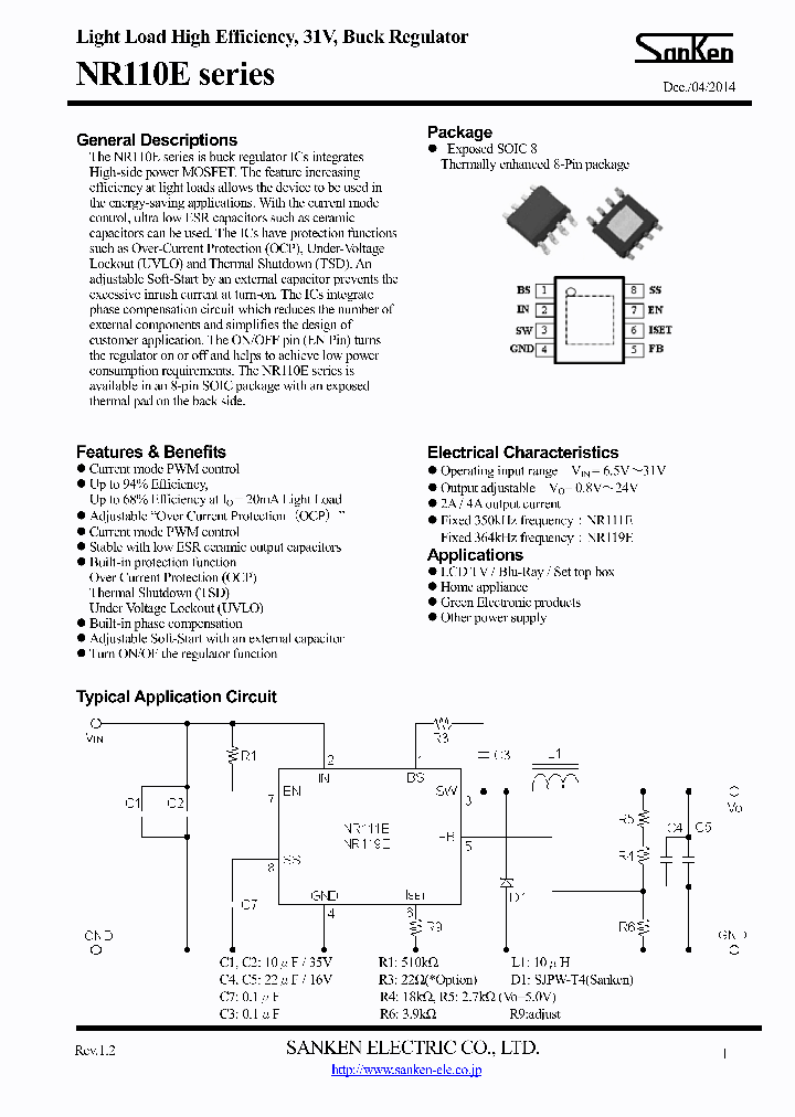 NR119E_8469584.PDF Datasheet