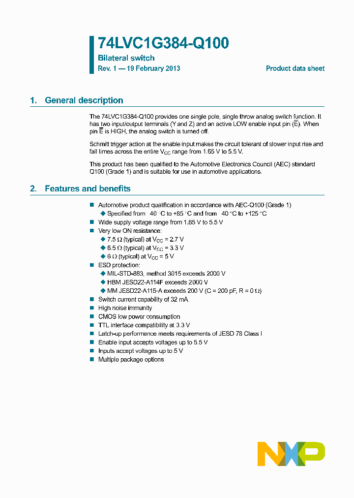 74LVC1G384GV-Q100_8469871.PDF Datasheet