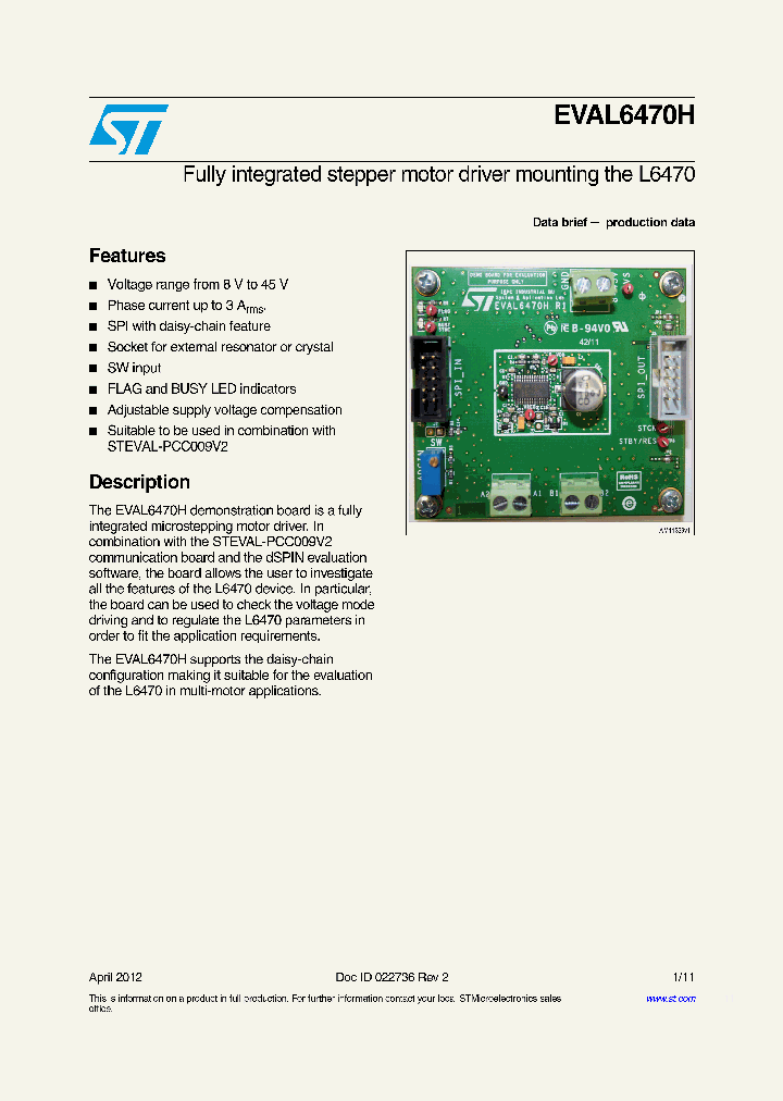 EVAL6470H_8470160.PDF Datasheet