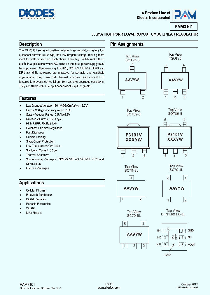 PAM3101BAB180_8470835.PDF Datasheet