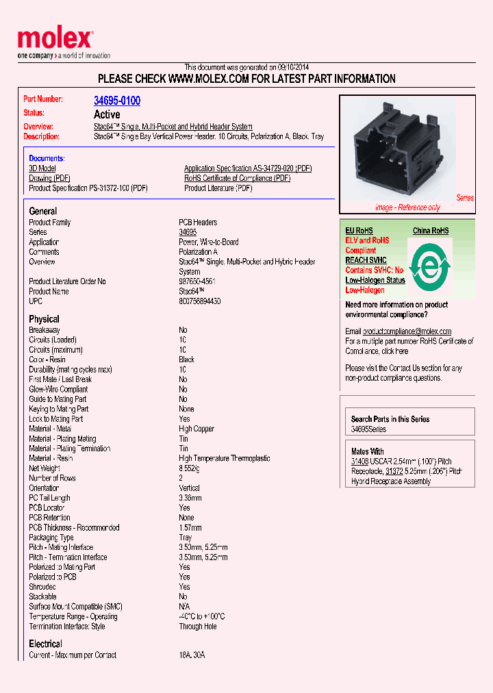 34695-0100_8473834.PDF Datasheet