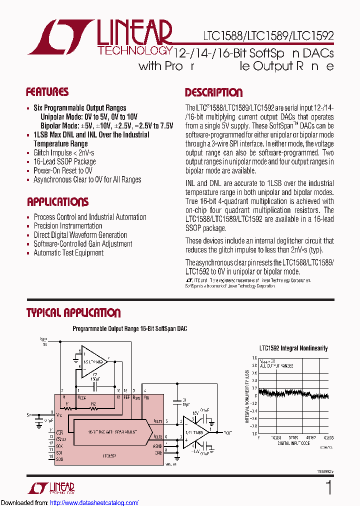 LTC1592BCGTRPBF_8476522.PDF Datasheet