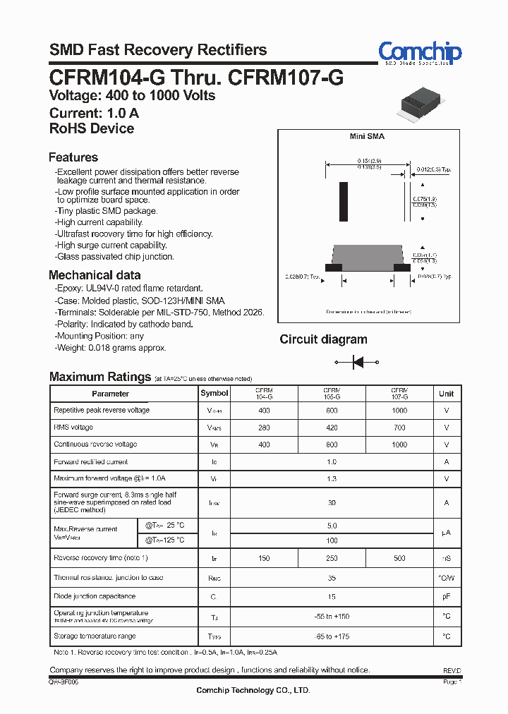 CFRM105-G_8477077.PDF Datasheet