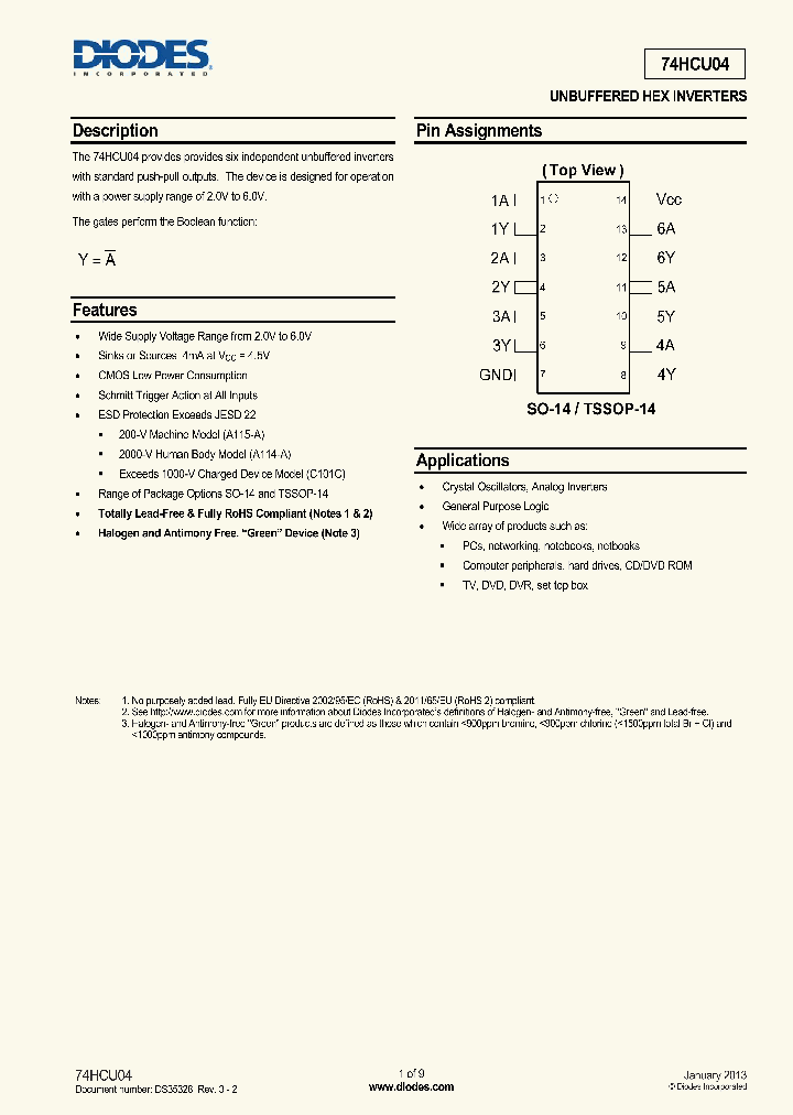 74HCU04T14-13_8477876.PDF Datasheet