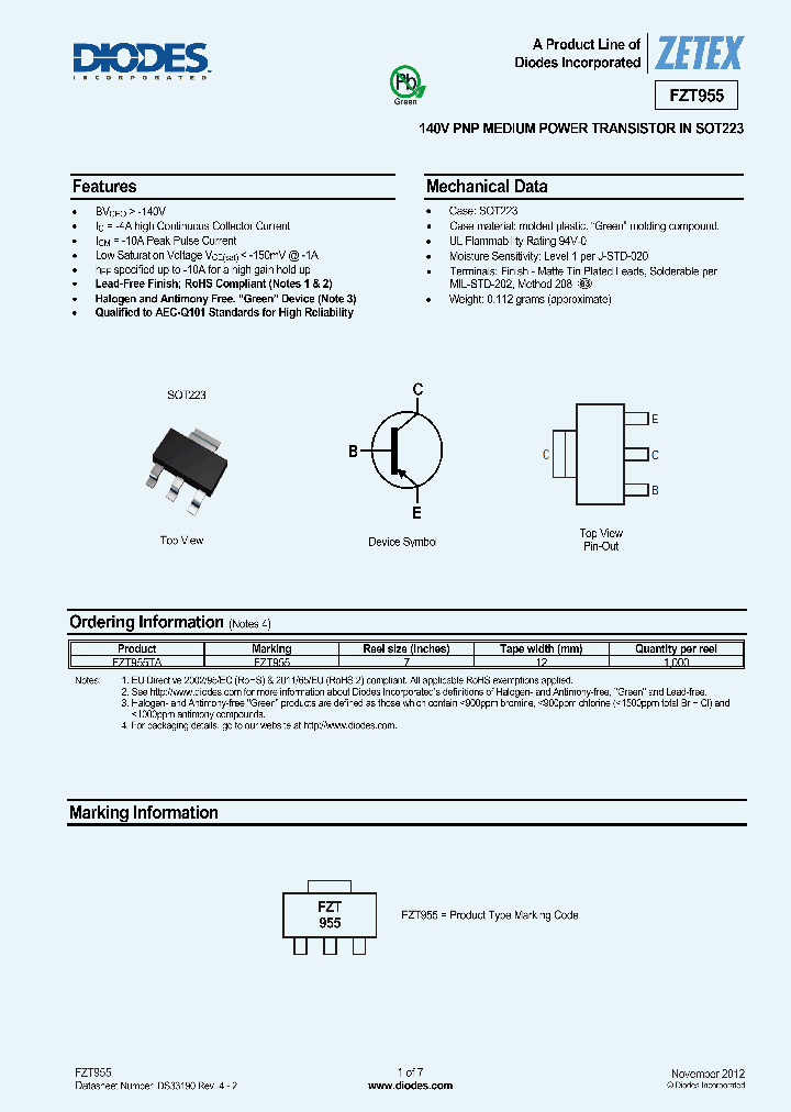 FZT955TA_8478984.PDF Datasheet