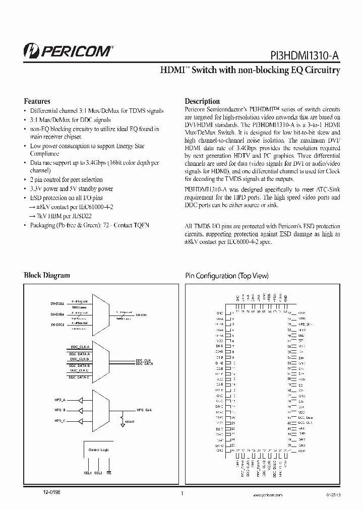 PI3HDMI1310-A_8479414.PDF Datasheet