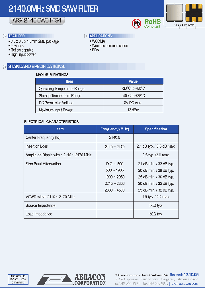 AFS21400W01-TS4_8479881.PDF Datasheet