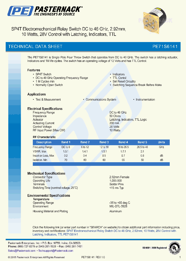 PE71S6141_8479914.PDF Datasheet