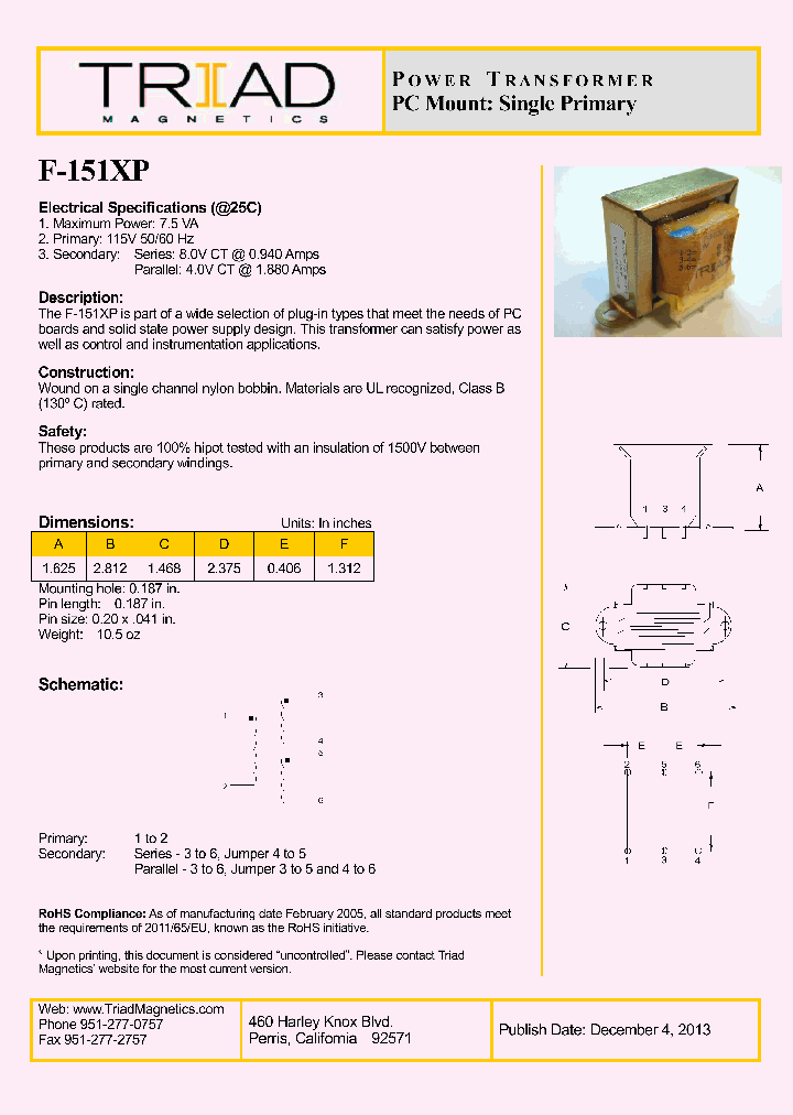 F-151XP-13_8482444.PDF Datasheet