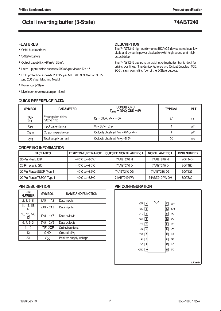 74ABT240DB_8483990.PDF Datasheet