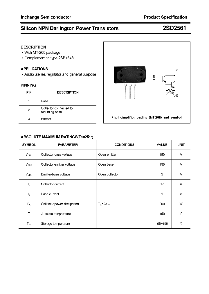 2SD2561_8484946.PDF Datasheet