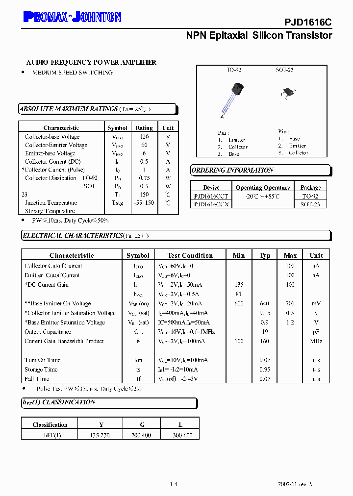PJD1616CCX_8486314.PDF Datasheet