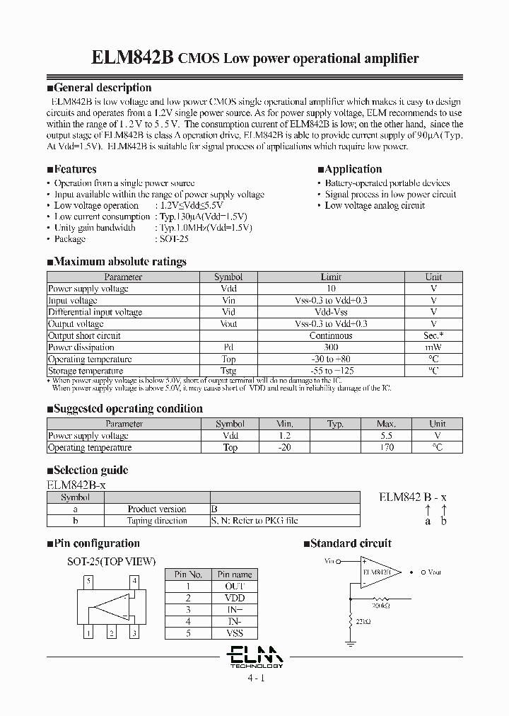 ELM842B_8487734.PDF Datasheet