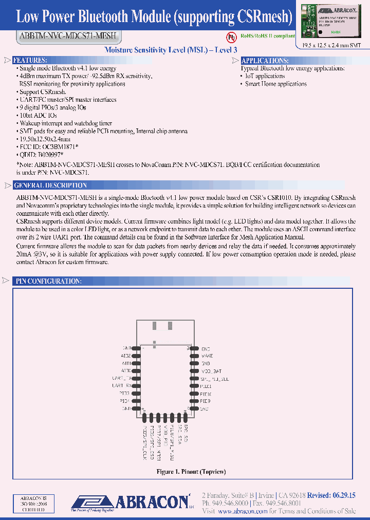ABBTM-NVC-MDCS71-MESH_8488219.PDF Datasheet