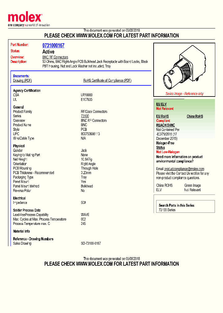 0731000167_8488498.PDF Datasheet