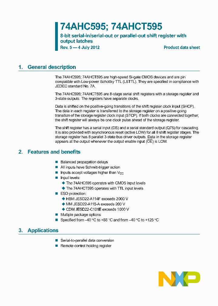 74AHC595BQ_8488588.PDF Datasheet