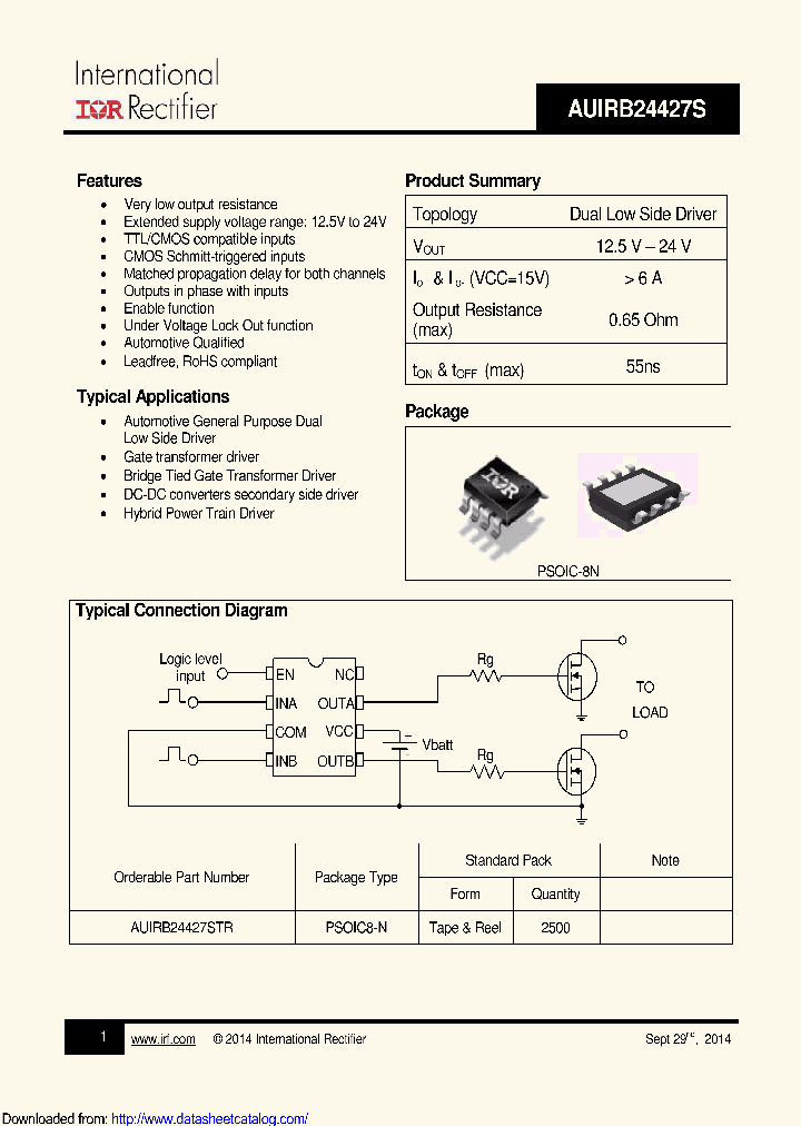 AUIRB24427S_8490537.PDF Datasheet