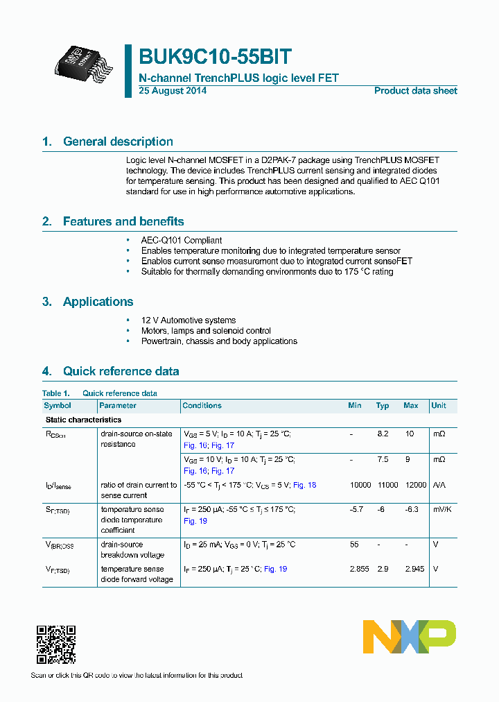 BUK9C10-55BIT-15_8490781.PDF Datasheet