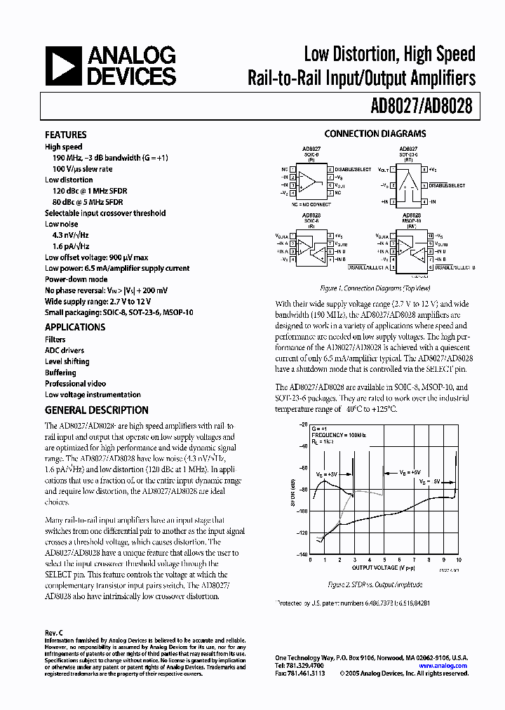 AD8028ARZ1_8492469.PDF Datasheet