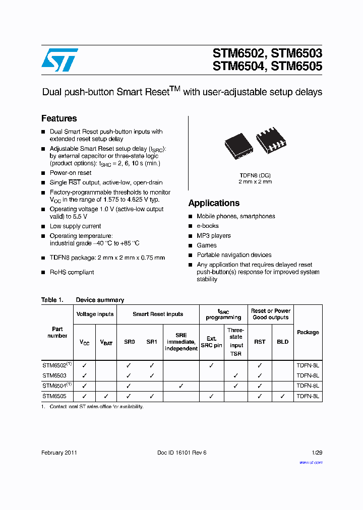 STM6503SEAADG6F_8493330.PDF Datasheet