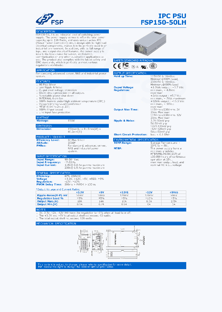 FSP150-50LH-15_8493968.PDF Datasheet