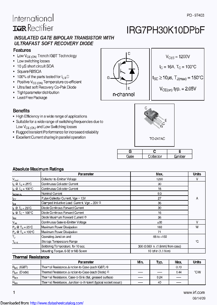 IRG7PH30K10D_8496169.PDF Datasheet