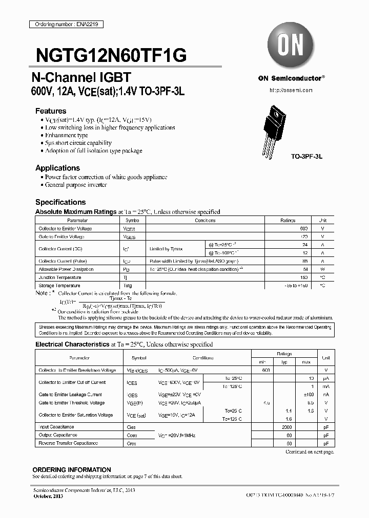 NGTG12N60TF1G_8496242.PDF Datasheet