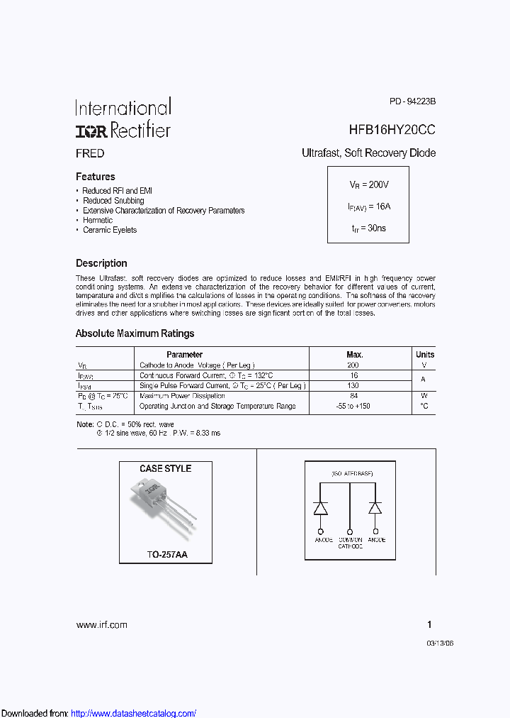HFB16HY20CCSCS_8496787.PDF Datasheet