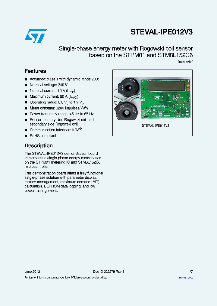 STEVAL-IPE012V3_8498559.PDF Datasheet