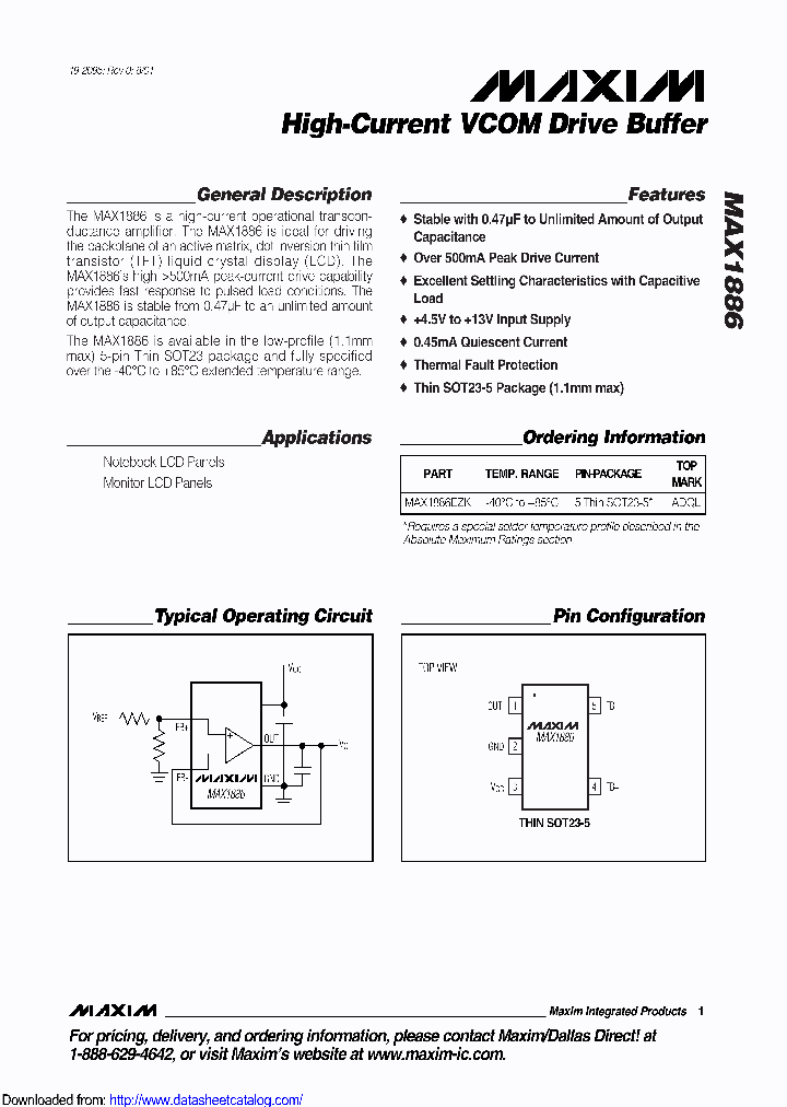 MAX1886EZK_8498825.PDF Datasheet