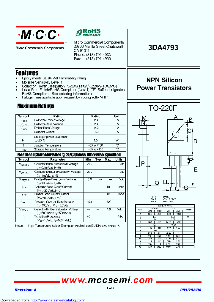 3DA4793_8499160.PDF Datasheet