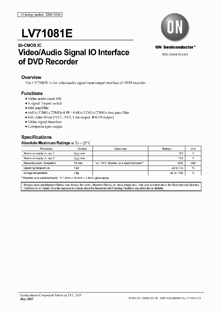 LV71081E_8499170.PDF Datasheet