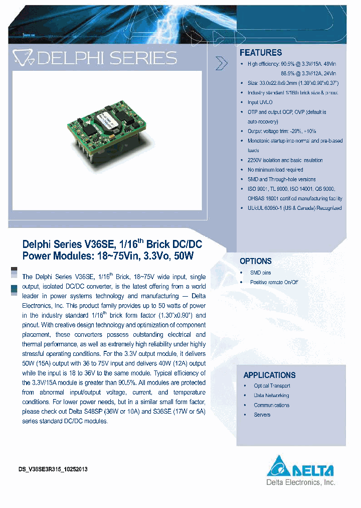 V36SE3R315NKFA_8499558.PDF Datasheet