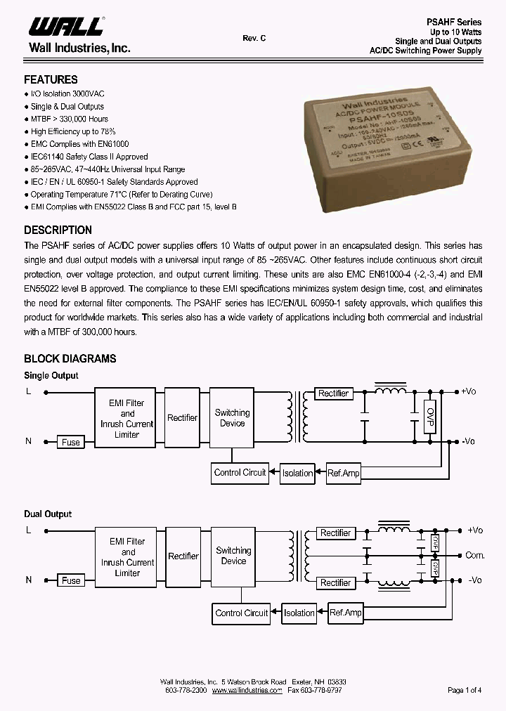 PSAHF-10S24_8499592.PDF Datasheet