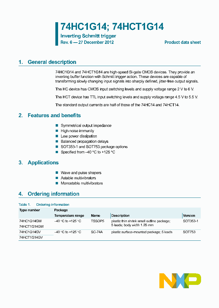 74HC1G14GW_8499977.PDF Datasheet