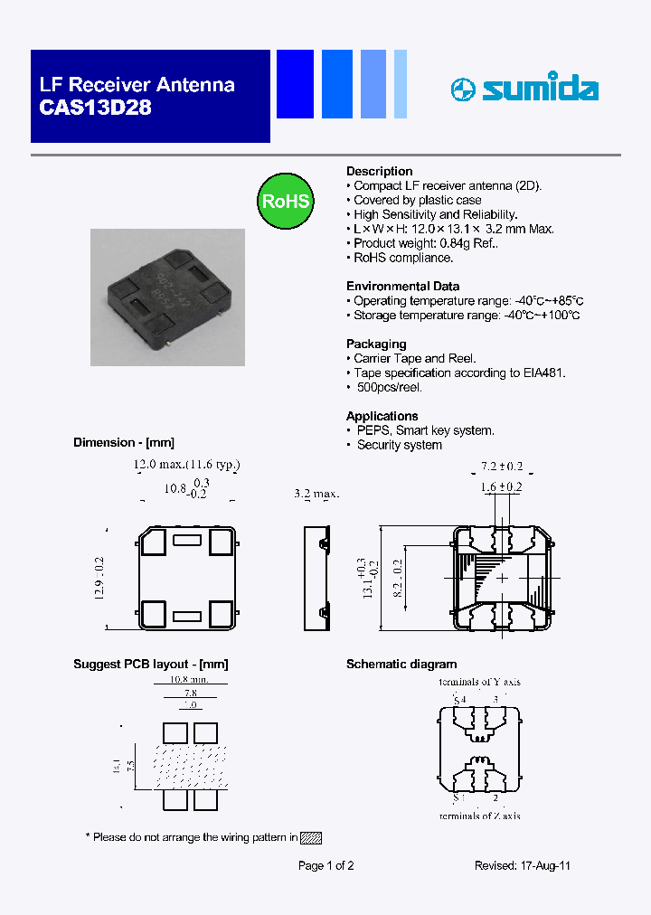CAS13D28-902_8500409.PDF Datasheet