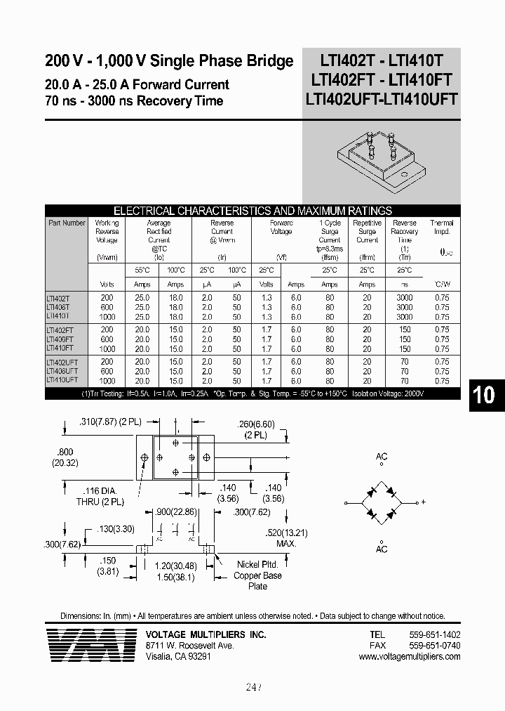LTI1406UFT_8500538.PDF Datasheet