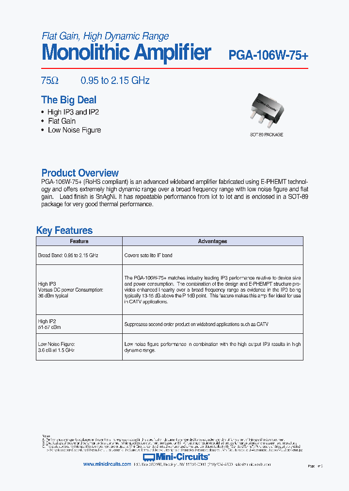 PGA-106W-75_8501685.PDF Datasheet