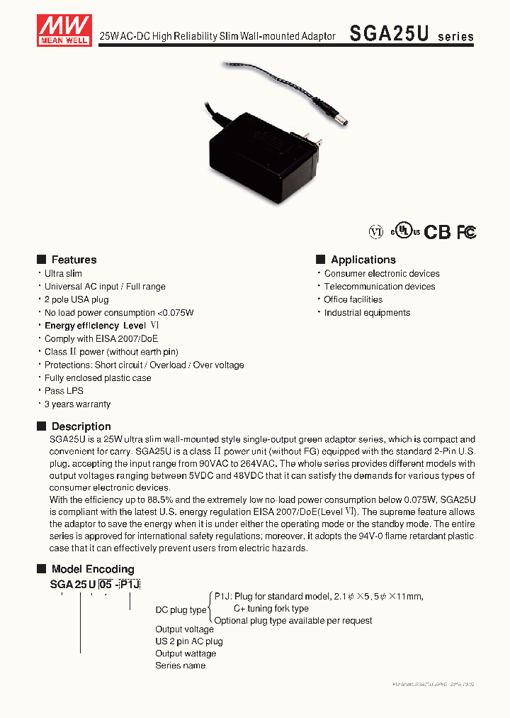 SGA25U07-P1J_8504077.PDF Datasheet