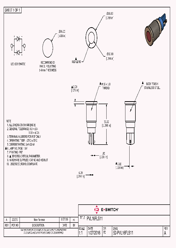 52-PVL16FLS11_8504272.PDF Datasheet