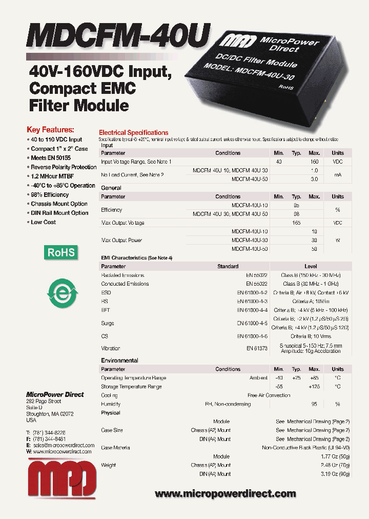 MDCFM-40U-10_8504401.PDF Datasheet